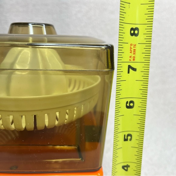 Vintage Sunkist Juice Extractor-Juicer-Battery Powered-Vtg-80s-Classic-Healthy - Picture 14 of 14